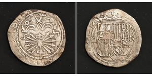 1 Real Spanien Silber 