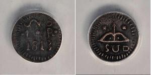 1 Real Vizekönigreich Neuspanien (1519 - 1821) Silber 