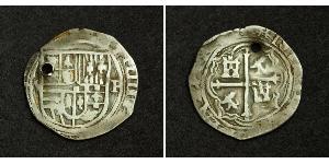 1 Real 新西班牙總督轄區 (1535 - 1821) 銀 腓力二世 (西班牙) (1527 - 1598)