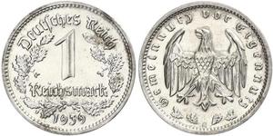 1 Reichsmark Troisième Reich (1933-1945) Nickel 