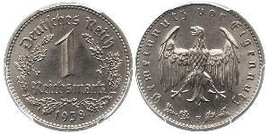 1 Reichsmark Troisième Reich (1933-1945) Nickel 