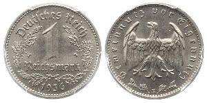 1 Reichsmark Третий рейх (1933-1945) Никель 