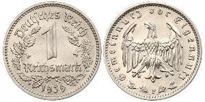 1 Reichsmark Третий рейх (1933-1945) Никель 