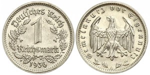 1 Reichsmark Третий рейх (1933-1945) Никель 