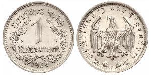 1 Reichsmark Третий рейх (1933-1945) Никель 