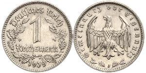 1 Reichsmark Третій рейх (1933-1945) Нікель 