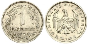 1 Reichsmark Третій рейх (1933-1945) Нікель 