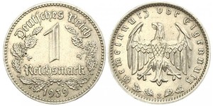1 Reichsmark Третій рейх (1933-1945) Нікель 
