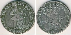 1 Reis République batave (1795 - 1806) Argent 