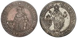 1 Riksdaler Suède Argent 