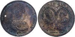 1 Riksdaler Schweden Silber Friedrich (Schweden) (1676 - 1751)