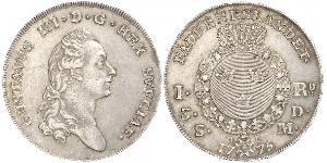 1 Riksdaler Schweden Silber Gustav III. (Schweden) (1746 - 1792)
