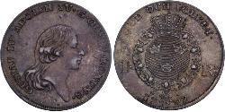 1 Riksdaler 瑞典 銀 Gustav IV Adolf of Sweden (1778 - 1837)