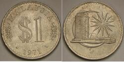 1 Ringgit Malesia (1957 - ) Rame 
