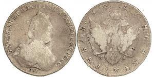 1 Rouble Empire russe (1720-1917) Argent Catherine II (1729-1796)