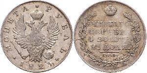 1 Rouble Empire russe (1720-1917) Argent Alexandre I (1777-1825)