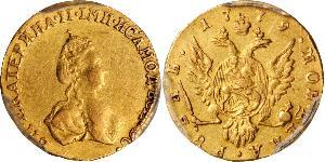 1 Rubel Russisches Reich (1720-1917) Gold Katharina II (1729-1796)