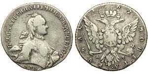 1 Rubel Russisches Reich (1720-1917) Silber Katharina II (1729-1796)
