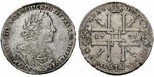 1 Rubel Russisches Reich (1720-1917) Silber Peter der Große(1672-1725)