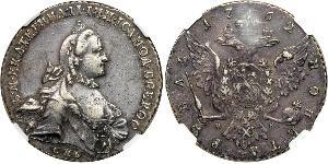1 Rubel Russisches Reich (1720-1917) Silber Katharina II (1729-1796)