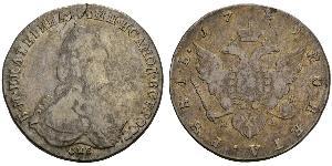 1 Rubel Russisches Reich (1720-1917) Silber Katharina II (1729-1796)