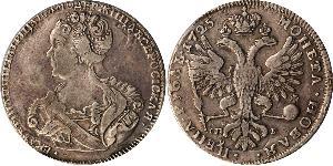 1 Ruble Russian Empire (1720-1917) Silver Catherine I (1684-1727)