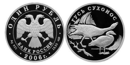 1 Rublo Federazione russa (1991 - ) Argento 