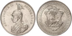 1 Rupee Africa Orientale Tedesca (1885-1919) Argento 