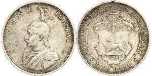 1 Rupee Africa Orientale Tedesca (1885-1919) Argento 