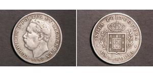 1 Rupee India portoghese (1510-1961) Argento 