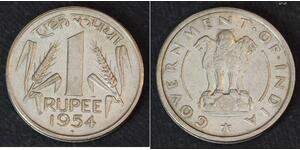 1 Rupee India Nichel 