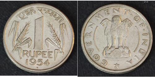 1 Rupee India Nichel 