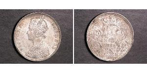 1 Rupee Raj Británico (1858-1947) Plata Victoria (1819 - 1901)