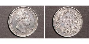 1 Rupee Britisch-Indien (1858-1947) Silber Wilhelm IV (1765-1837)