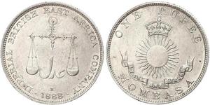 1 Rupee Britisches Weltreich (1497 - 1949) Silber 