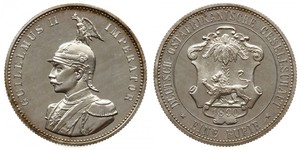 1 Rupee Deutsch-Ostafrika (1885-1919) Silber 