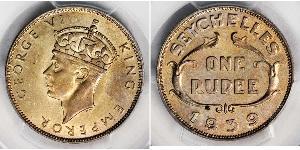 1 Rupee Seychellen Silber 