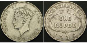 1 Rupee Seychellen Silber 