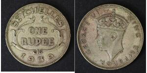 1 Rupee Seychellen Silber 
