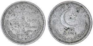 1 Rupee Pakistan (1947 - ) 銅/镍 