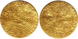1 Ryal Kingdom of England (927-1649,1660-1707) Gold Edward IV (1442-1483)