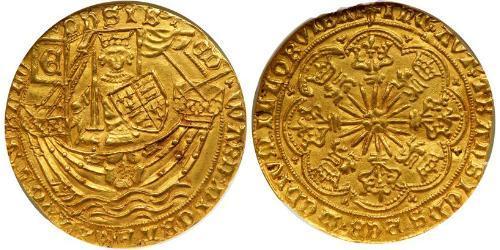 1 Ryal Kingdom of England (927-1649,1660-1707) Gold Edward IV (1442-1483)