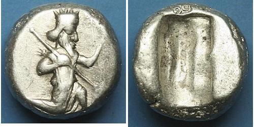 1 SIGLOS Perse (-678 - 1935) / Achéménides (550–330 BC) Argent 