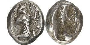 1 SIGLOS Персия (-678 - 1935) / Держава Ахеменидов (550–330 BC) Серебро 