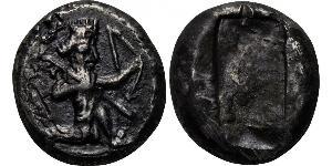 1 SIGLOS Персия (-678 - 1935) / Держава Ахеменидов (550–330 BC) Серебро 