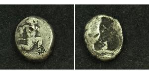 1 SIGLOS Імперія Ахеменідів (550–330 BC) / Персія (-678 - 1935) Срібло 