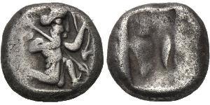 1 SIGLOS Імперія Ахеменідів (550–330 BC) / Персія (-678 - 1935) Срібло 