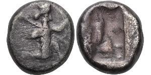 1 SIGLOS Імперія Ахеменідів (550–330 BC) / Персія (-678 - 1935) Срібло 