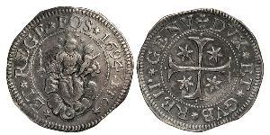 1 Scudo Italian city-states Argent 