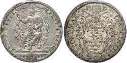 1 Scudo États pontificaux (752-1870) Argent Innocent XI  (1611-1689)
